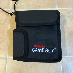 Nintendo Game Boy Black Travel Pouch